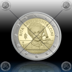2 EVRO ITALIJA 2024 (Rita Levi-Montalcini) UNC